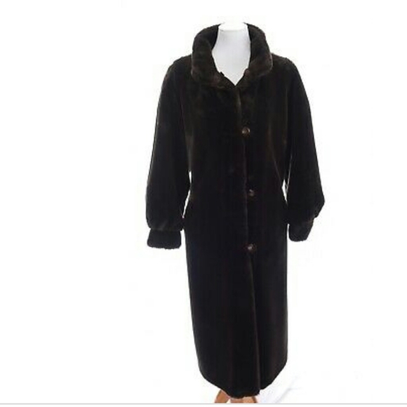 J. Percy for Marvin Richards reversible faux fur - Picture 1 of 8